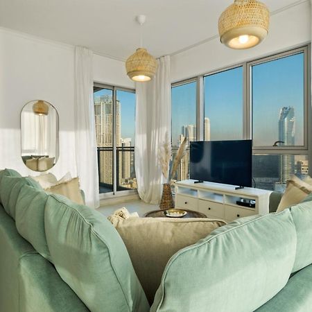 Chic And Zen Apartment, Near Burj Khalifa Tower Dubai Exterior photo
