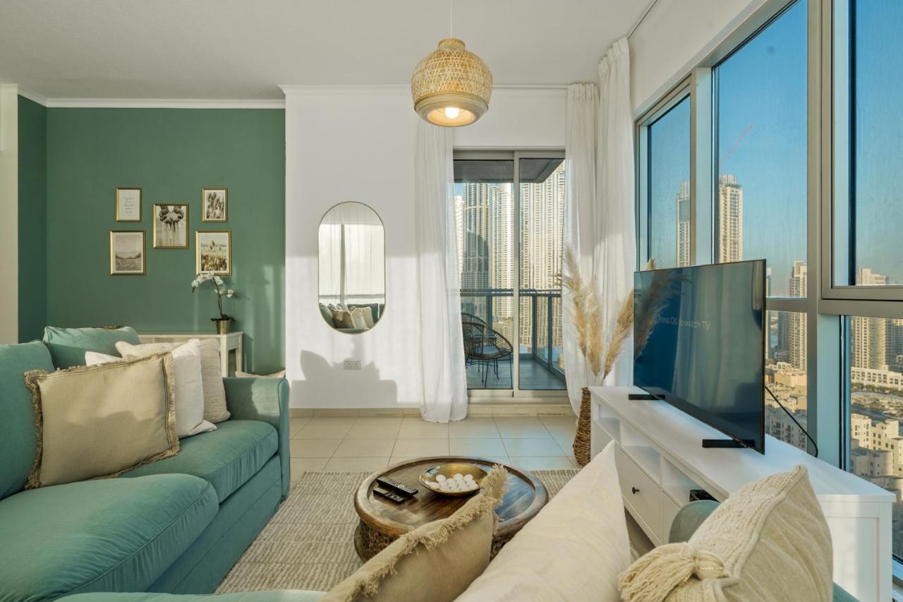 Chic And Zen Apartment, Near Burj Khalifa Tower Dubai Exterior photo