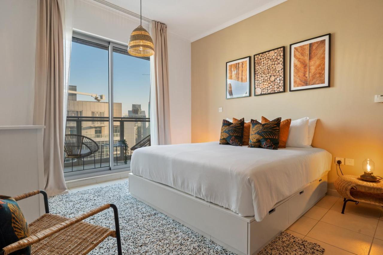 Chic And Zen Apartment, Near Burj Khalifa Tower Dubai Exterior photo